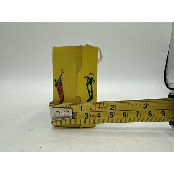 Vintage Christmas Candy Gift Box Container Cardboard Paper Holiday Ornament - Picture 13 of 14